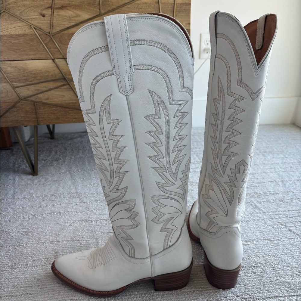 Tecovas - The Abby - White - Size 9 - Picture 2 of 11